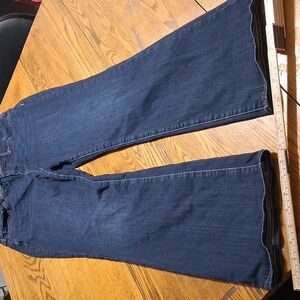 NYDJ Jeans Womens 12 BLUE BARBARA  BOOTCUT BOOT CUT  Denim Used Preowned
